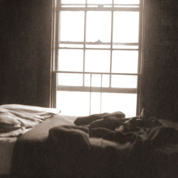 1965 THE BEDROOM - Lay on the Cot, Close Your Eyes, Hear the waves, and smell the sea. The sounds of the ocean are within reach thru the window of Henry Beston's Outermost House.